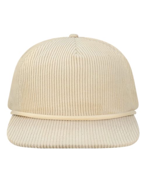 Customized Corduroy 5 Panel Hat