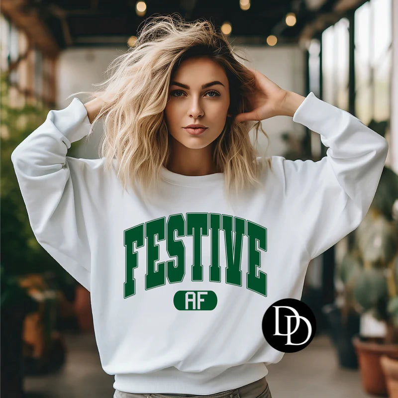 Front View. Festive AF Graphic-29eleven | Women’s Fashion Boutique in Menan, Idaho