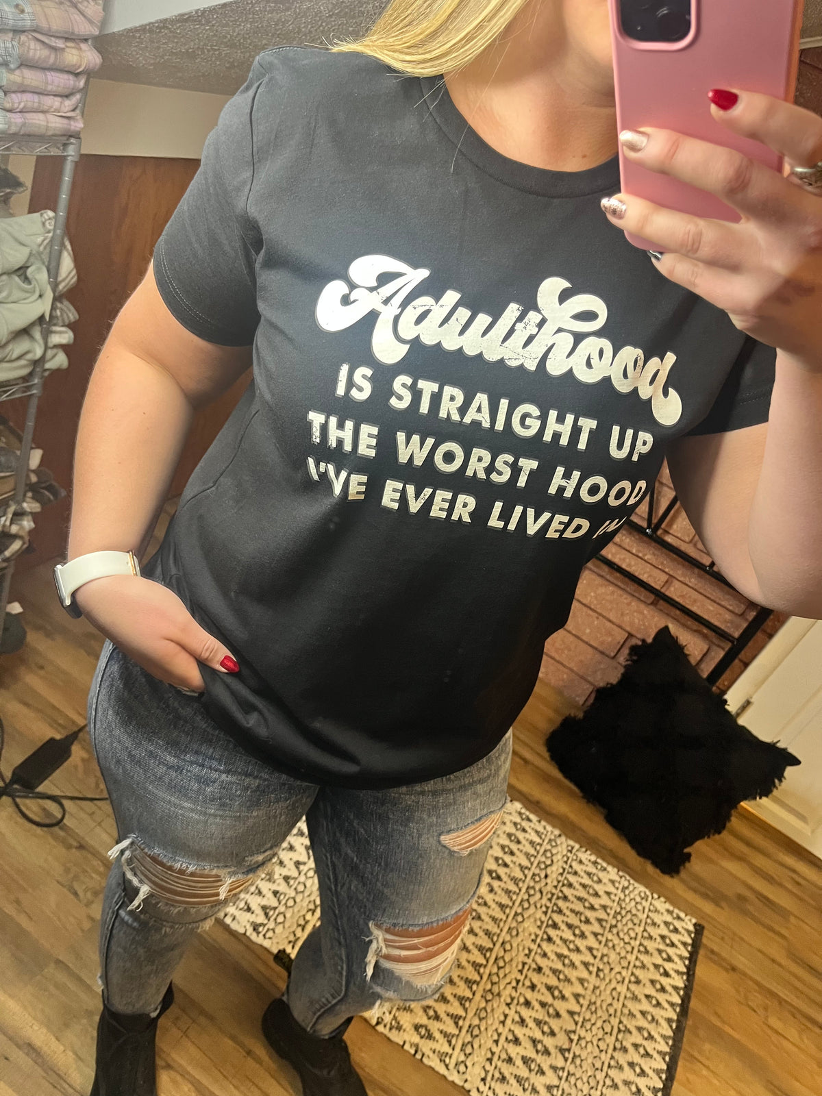 Adulthood is the Worst Hood-Mugsby-29eleven | Women’s Fashion Boutique in Menan, Idaho