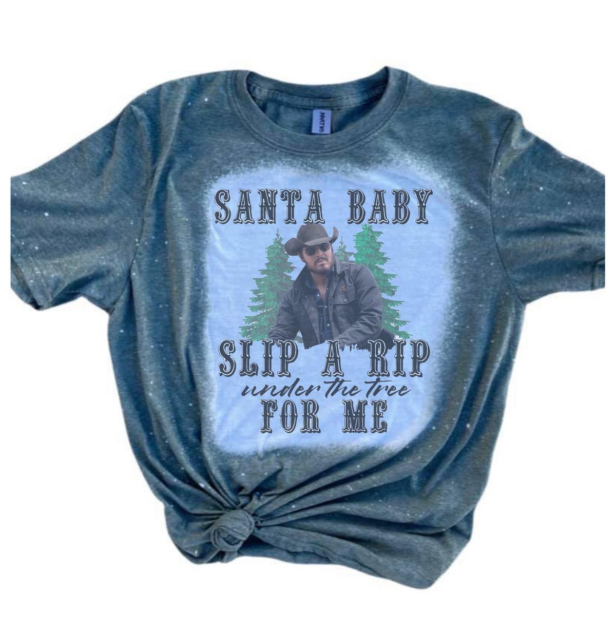 Santa Baby Rip Tee-Elkk Designs-29eleven | Women’s Fashion Boutique in Menan, Idaho