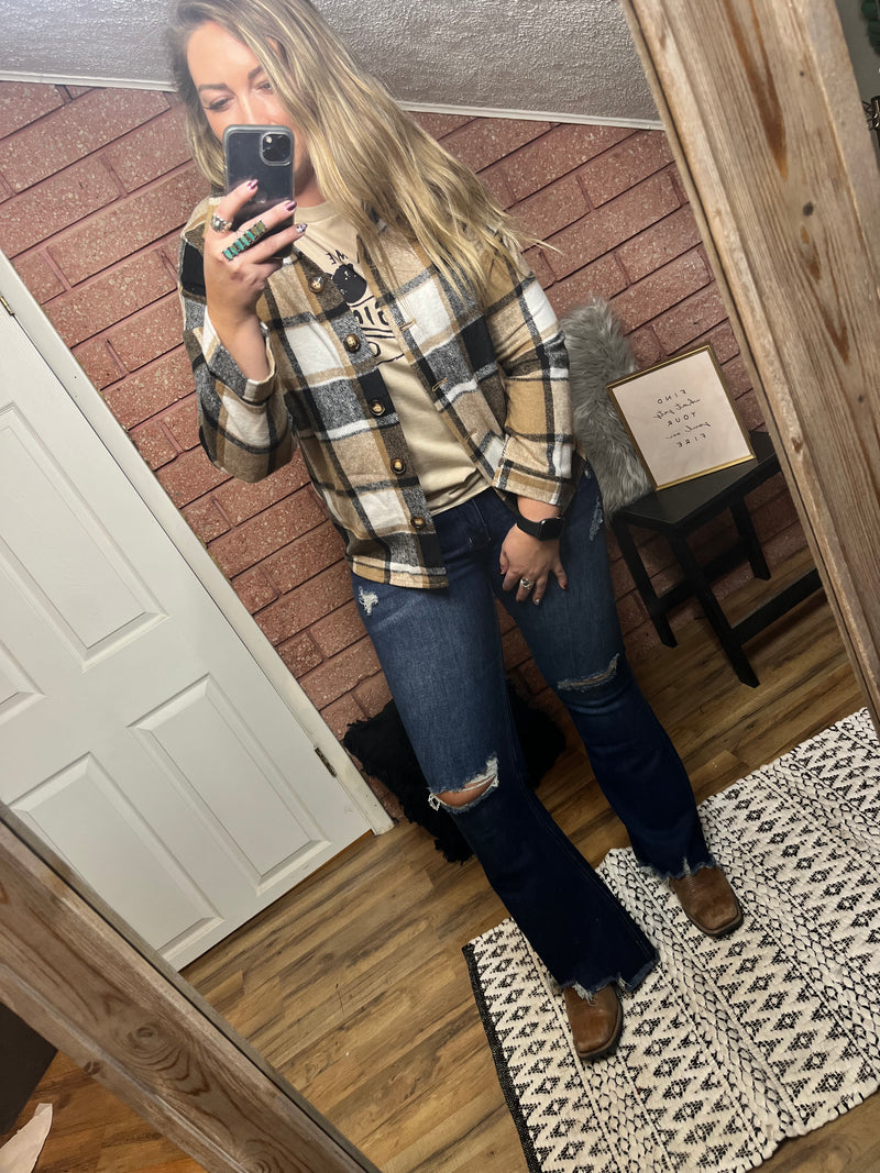 Classic Plaid Flannel-UNISHE-29eleven | Women’s Fashion Boutique in Menan, Idaho