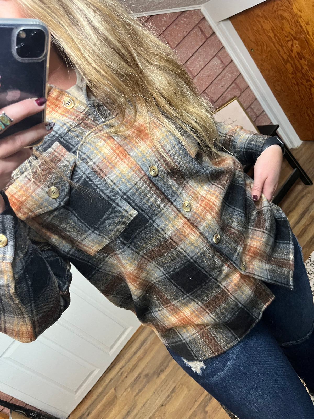 Flannel Shacket-IWT Brands-29eleven | Women’s Fashion Boutique in Menan, Idaho