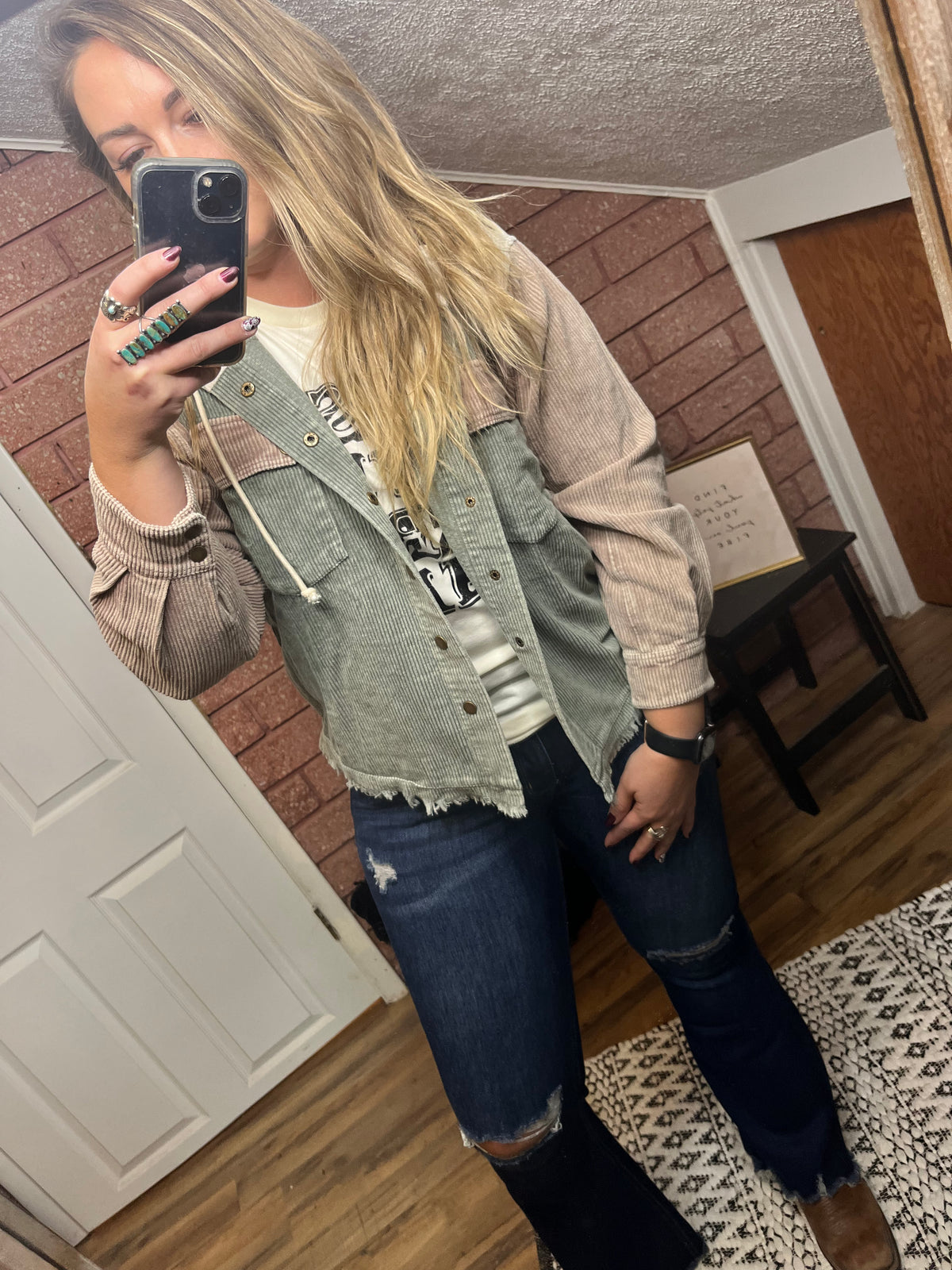 Corduroy Shacket-UNISHE-29eleven | Women’s Fashion Boutique in Menan, Idaho